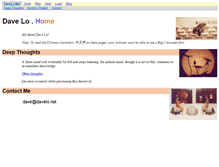 Tablet Screenshot of davelo.net